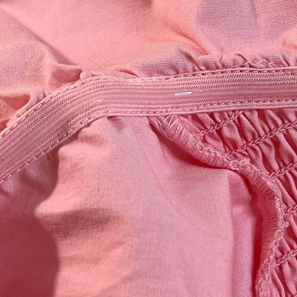 Wildfox Ruffle One Shoulder Davenay Top, Color Candy Pink, Size Large - Picture 3 of 11